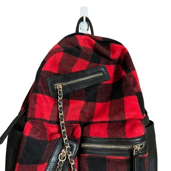 Dream‎ control plaid wool blend back pack - Picture 2 of 11